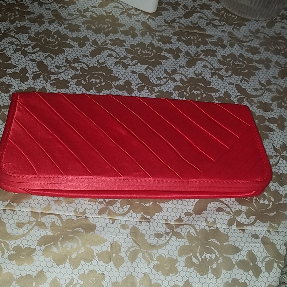 Red Clutch Purse